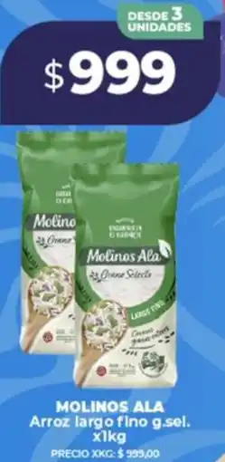 Supermayorista Vital Molinos ala arroz largo fino g.sel oferta