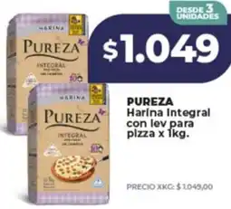 Supermayorista Vital Pureza harina integral con lev para pizza oferta