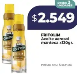 Supermayorista Vital Fritolim aceite aerosol manteca oferta