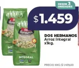 Supermayorista Vital Dos hermanos arroz integral oferta