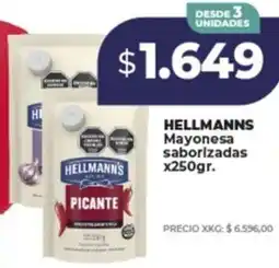 Supermayorista Vital Hellmann's mayonesa saborizadas oferta