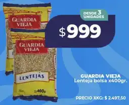 Supermayorista Vital Guardia vieja lenteja bolsa oferta