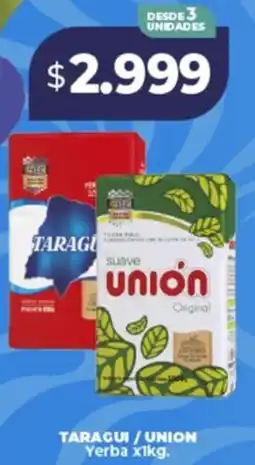 Supermayorista Vital Taragui / union yerba oferta