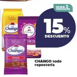 Supermayorista Vital Chango todo repostería oferta