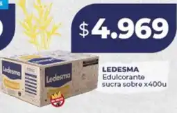 Supermayorista Vital Ledesma edulcorante sucra sobre oferta