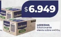 Supermayorista Vital Ledesma edulcorante stevia sobre oferta
