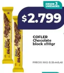 Supermayorista Vital Cofler chocolate block oferta
