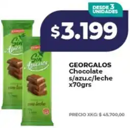 Supermayorista Vital Georgalos chocolate s/azu.c/leche oferta