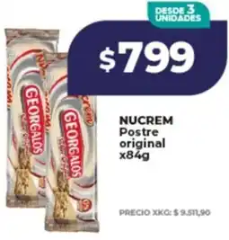 Supermayorista Vital Nucrem postre original oferta