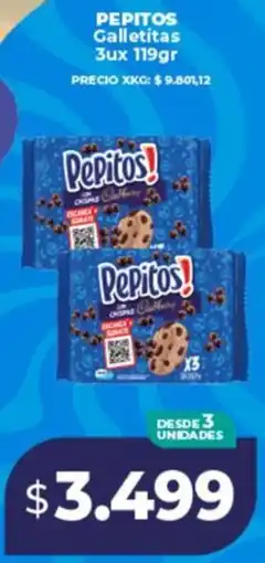 Supermayorista Vital Pepitos galletitas oferta