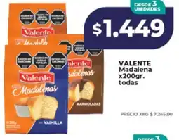 Supermayorista Vital Valente madalena todas oferta