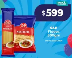 Supermayorista Vital S&p fideos oferta
