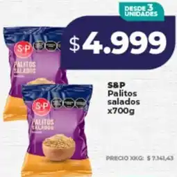 Supermayorista Vital S&p palitos salados oferta