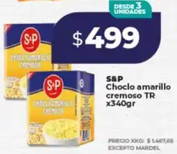 Supermayorista Vital S&p choclo amarillo cremoso tr oferta