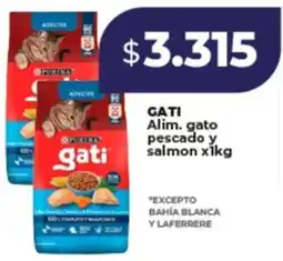 Supermayorista Vital Purina gati alim. gato pescado y salmon oferta