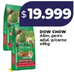 Supermayorista Vital Purina dow chow alim. perro adul. p/carne oferta