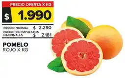 Carrefour Pomelo rojo oferta