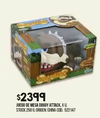 Coto Juego De Mesa Doggy Attack oferta