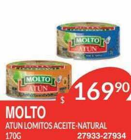 Masivos Molto Atun Lomitos Aceite Natural oferta