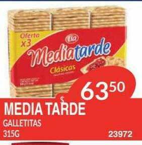 Masivos Media Tarde Galletitas oferta