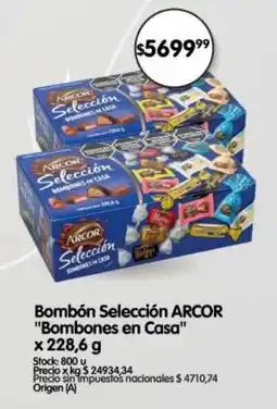 Supermercados Buenos Días Arcor bombón selección bombones en casa oferta