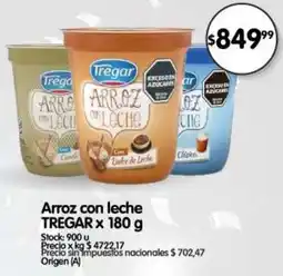 Supermercados Buenos Días Tregar arroz con leche oferta