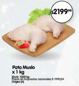 Supermercados Buenos Días Muslo pata oferta
