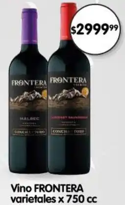 Supermercados Buenos Días Frontera vino varietales oferta
