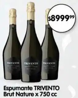 Supermercados Buenos Días Trivento brut nature espumante oferta