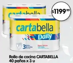 Supermercados Buenos Días Cartabella rollo de cocina oferta