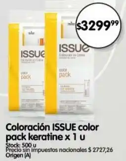Supermercados Buenos Días Issue coloración color pack keratinexlu oferta