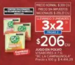 Carrefour Bc jugo en polvo oferta