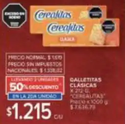 Carrefour Cerealitas galletitas clásicas oferta