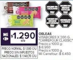 Carrefour Carrefour Classic obleas oferta