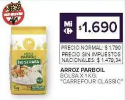 Carrefour Carrefour Classic arroz parboil oferta
