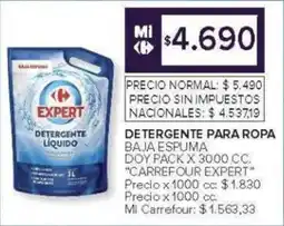 Carrefour Carrefour Expert detergente para ropa oferta