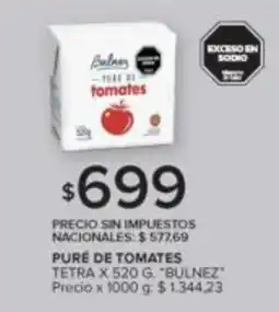 Carrefour Bulnez pure de tomates oferta