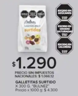 Carrefour Bulnez galletitas surtido oferta