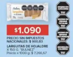 Carrefour Bulnez larguitas de hojaldre oferta