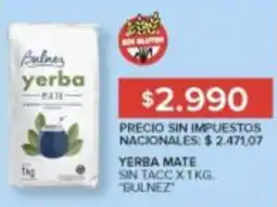 Carrefour Bulnez yerba mate oferta