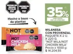 Carrefour Not mila/Not chicken mila oferta