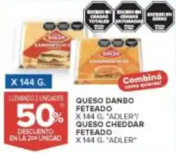 Carrefour Adler queso danbo feteado oferta