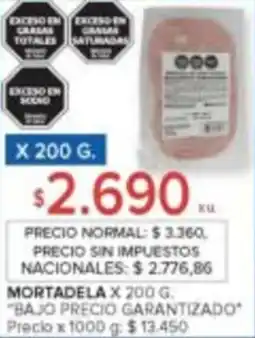 Carrefour Mortadela oferta