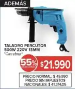 Carrefour Carrefour taladro percutor oferta