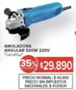 Carrefour Carrefour amoladora angular oferta