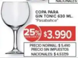 Carrefour Copa para gin tonic oferta