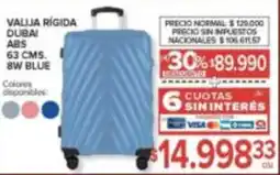 Carrefour Valija rígida dubai abs blue oferta