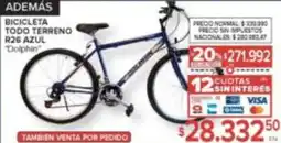 Carrefour Bicicleta todo terreno r26 azul dolphin oferta