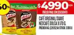 Supermercados DIA Café original/suave nescafe dolca oferta