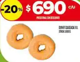 Supermercados DIA Donut glaseado oferta